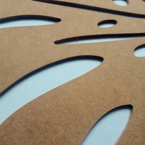 Sousplat mdf Folha Costela de Adão - 3mm
