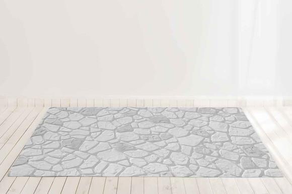 Tapete em Lona de Pedras - 2x1,5m