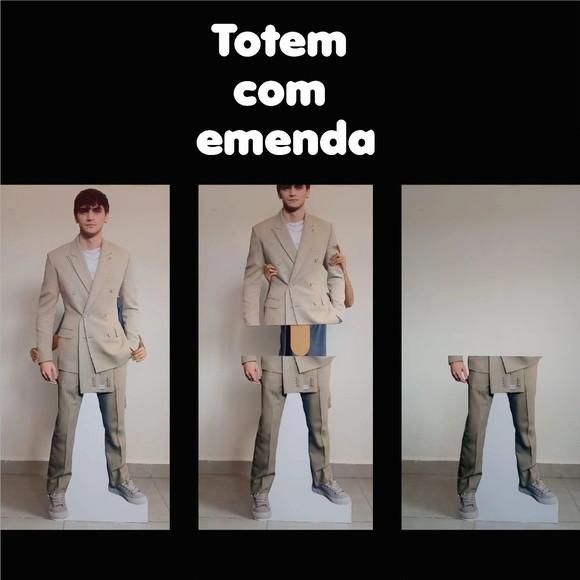 Totem 1,3m Princesa Rapunzel -enrolados Desmontável