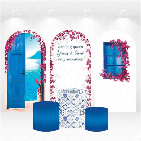 Trio de Capas de Painel e Cilindros Mamma Mia