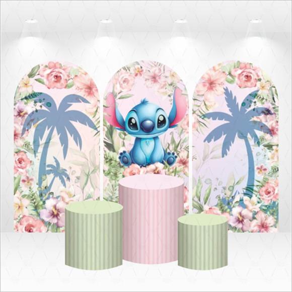Trio de Capas de Painel e Cilindros Stitch
