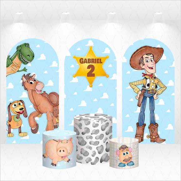 Trio de Capas de Painel e Cilindros Toy Story