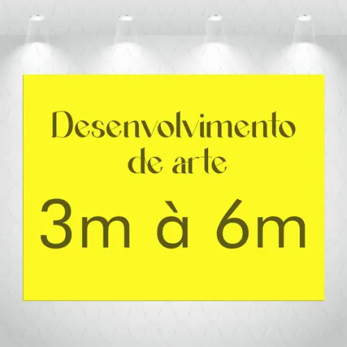 Arte Digital de 3 à 6m