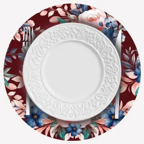Capa de Sousplat Simples Tema Natal - 35cm