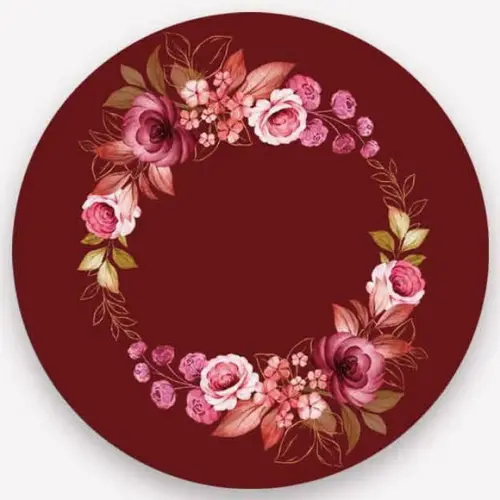 Capa de Sousplat Simples Tema Natal - 35cm