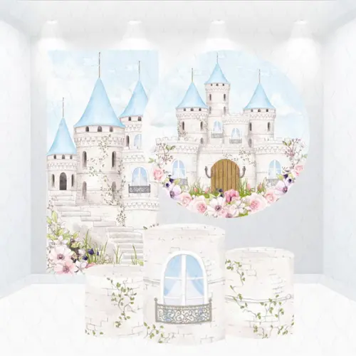 Conjunto de Capas Castelo Princesa