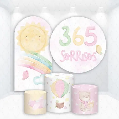 Conjunto de Capas de Painel e Cilindros 365 Sorrisos