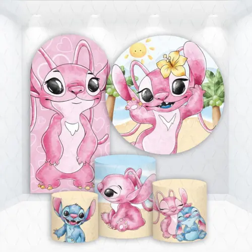 Conjunto de Capas de Painel e Cilindros Angel Stitch