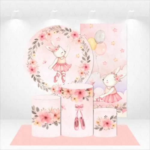 Conjunto De Capas De Painel E Cilindros Bailarina