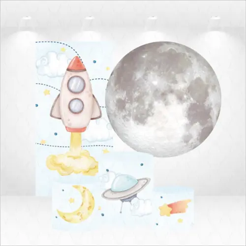 Conjunto de Capas de Painel e Cilindros Astronauta