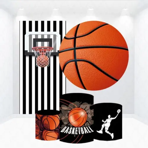 Conjunto de Capas de Painel e Cilindros Basquete