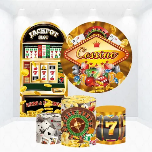 Conjunto de Capas de Painel e Cilindros Cassino