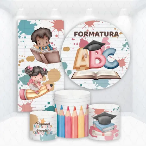 Conjunto de Capas de Painel e Cilindros Formatura