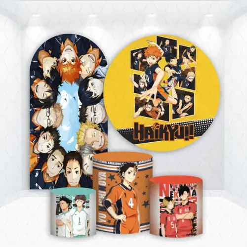 Conjunto de Capas de Painel e Cilindros Haikyu!!