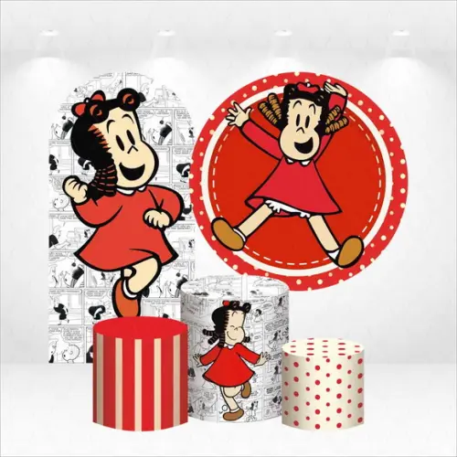 Conjunto de Capas de Painel e Cilindros Luluzinha