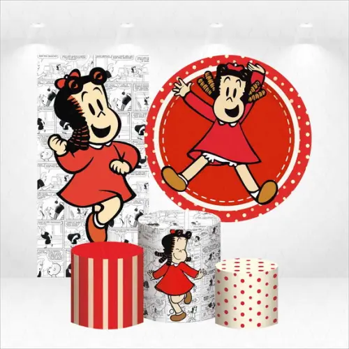 Conjunto de Capas de Painel e Cilindros Luluzinha