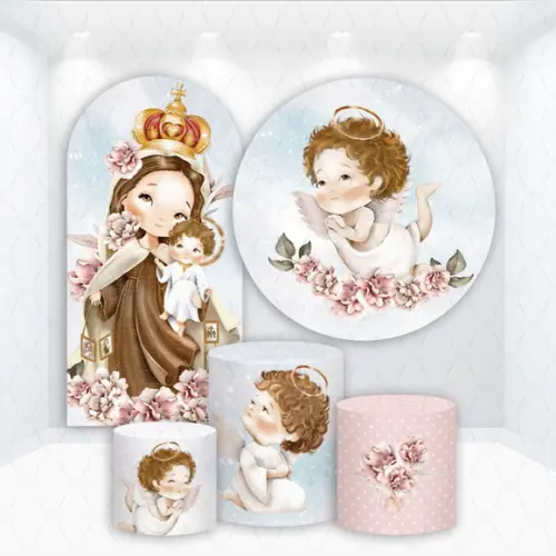 Conjunto de Capas de Painel e Cilindros Nossa Senhora