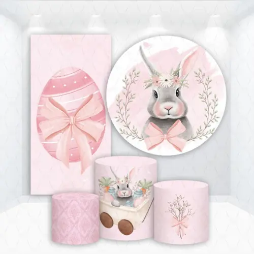 Conjunto de Capas de Painel e Cilindros Pascoa