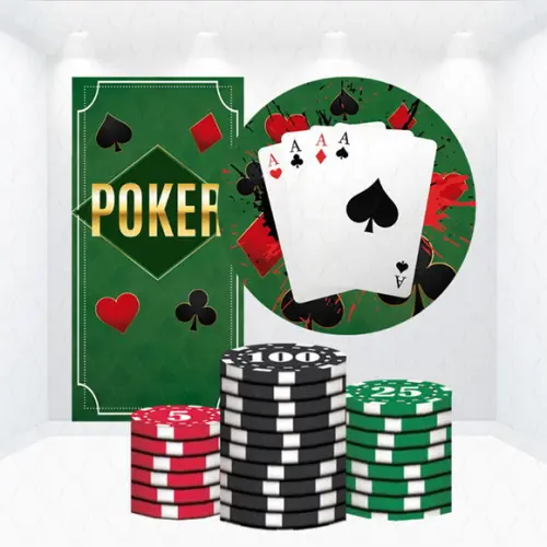 Conjunto de Capas de Painel e Cilindros Poker Cassino