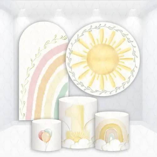 Conjunto de Capas de Painel e Cilindros Raio de Sol
