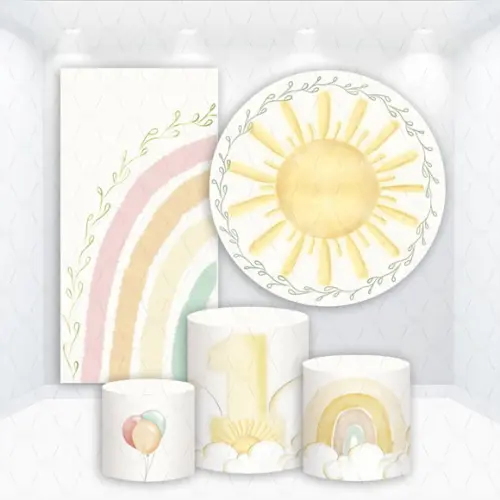 Conjunto de Capas de Painel e Cilindros Raio de Sol