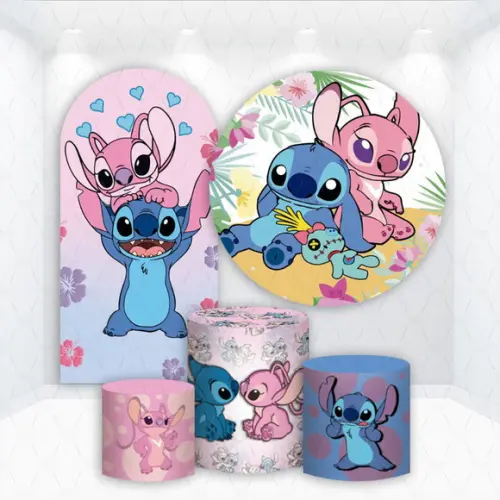 Conjunto de Capas de Painel e Cilindros Stitch