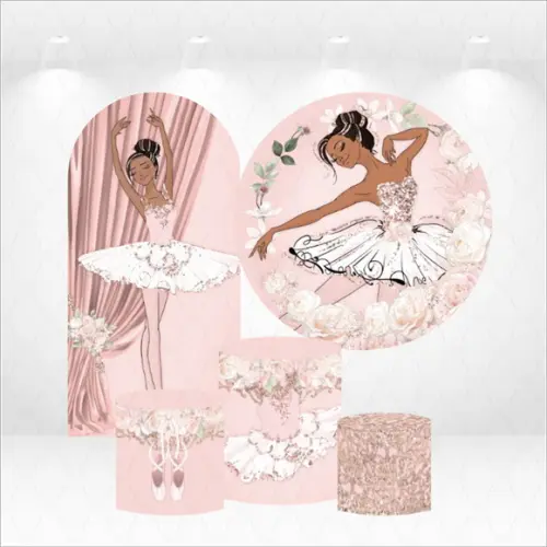 Conjunto de Capas Painel e Cilindros Bailarina