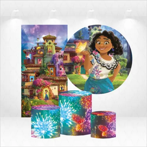 Conjunto de Capas Painel e Cilindros Encanto
