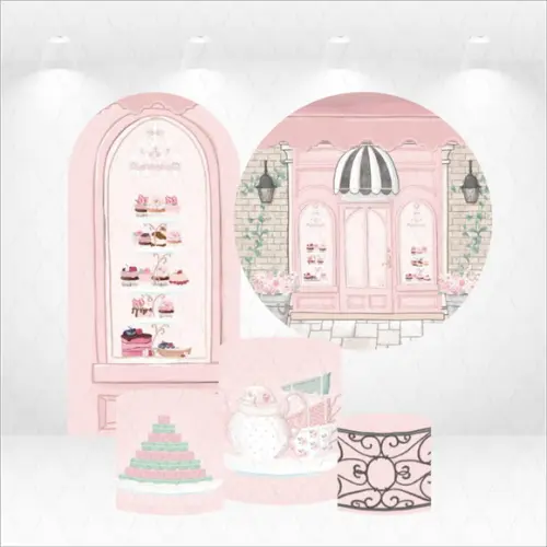 Conjunto de Capas Painel e Cilindros Patisserie