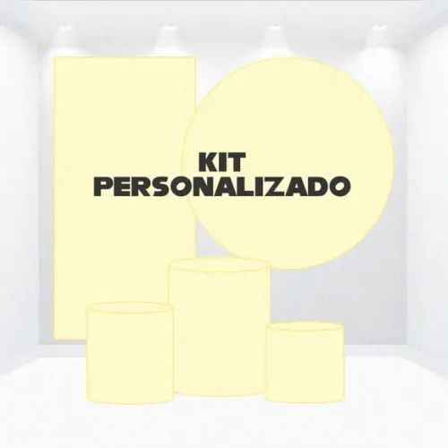 Conjunto de Capas Painel e Cilindros Personalizado
