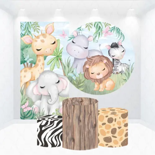 Conjunto de Capas Painel e Cilindros Safari
