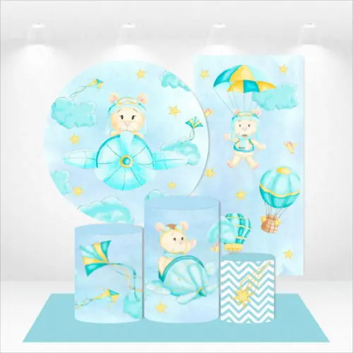 Conjunto de Capas Painel e Cilindros Voe Alto