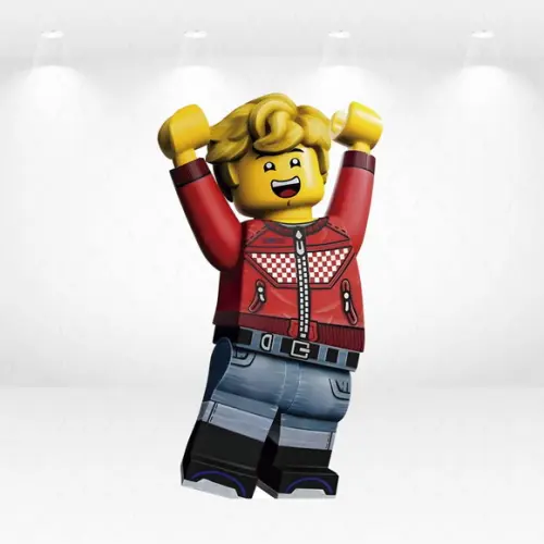 Display / Totem 1,3m Lego Cooper Desmontável