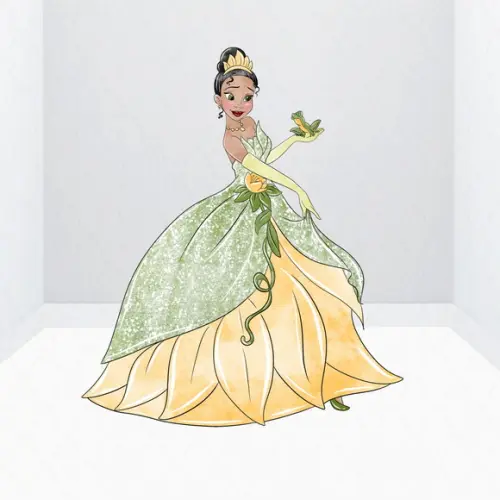 Display / Totem 1,3m Princesa Tiana