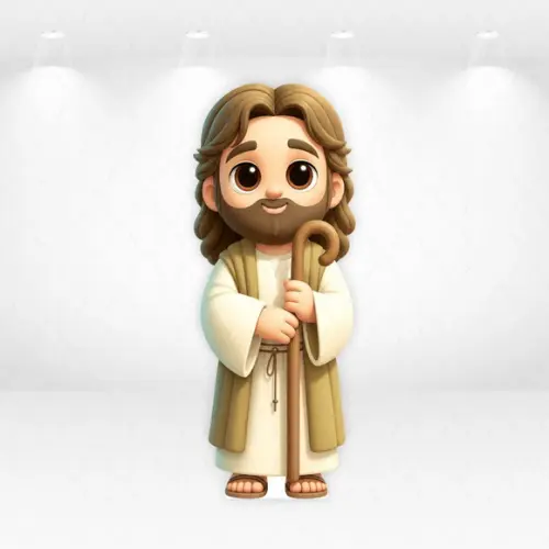 Display / Totem 1,7m Desmontável Jesus Pastor