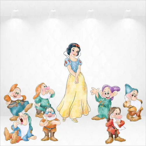 Display / Totem Branca de Neve e os Sete Anões