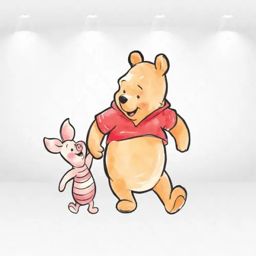 Display / Totem de Chão Ursinho Pooh 80cm