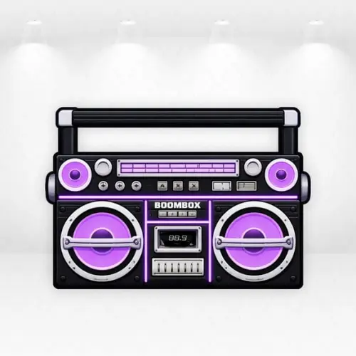 Display / Totem de Chão Rádio Anos 80
