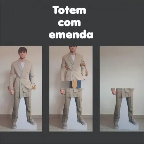 Display / Totem Desmontável 1,74m Bts Jimin