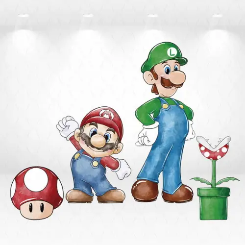 Display / Totem Mario Bros