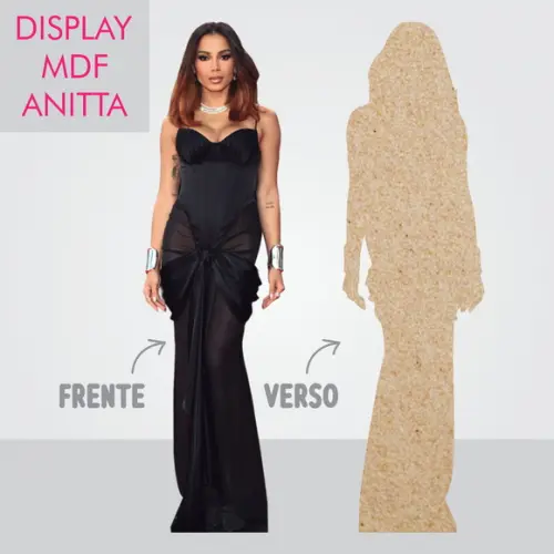 Display Anitta - 1,6m - com Emenda