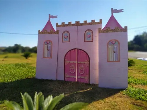 Display Castelo com Torres Separadas