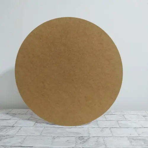 Estrutura para Painel de Mesa Circular mdf 50cm