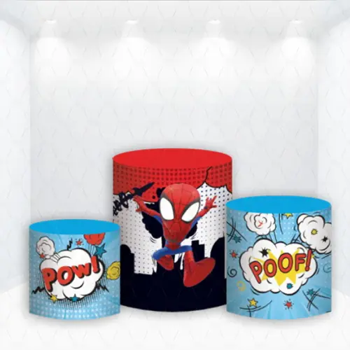Kit de Capas de Cilindros Spidey Homem Aranha