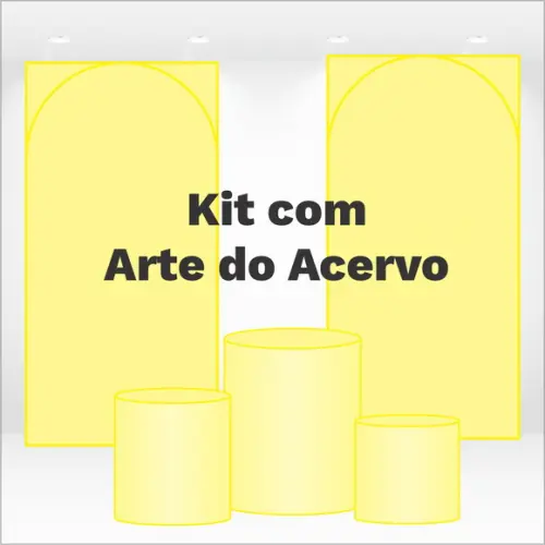 Kit de Capas de Painel e Cilindros - Artes do Acervo