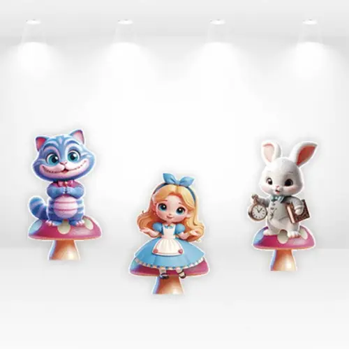 Kit Display / Totem Alice no País das Maravilhas 80cm
