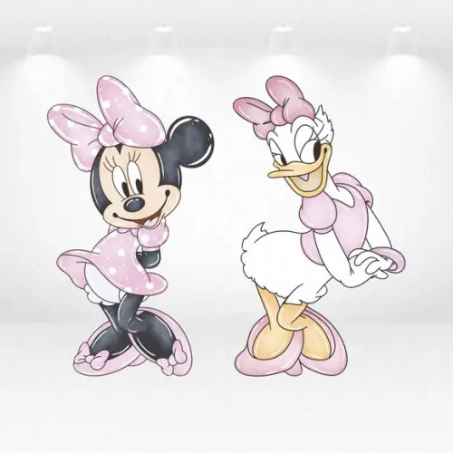 Kit Display / Totem de Chão Minnie e Margarida 90cm