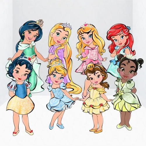 Kit Display / Totem de Chão Princesas 1,3m