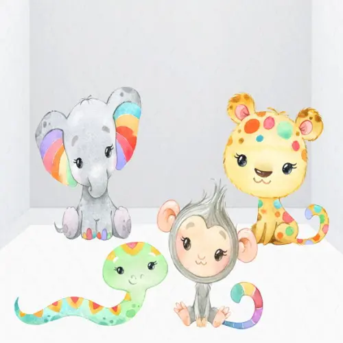 Kit Display / Totem de Chão Safari 1,3m