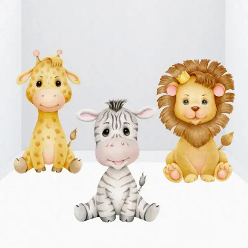 Kit Display / Totem de Chão Safari 1,3m